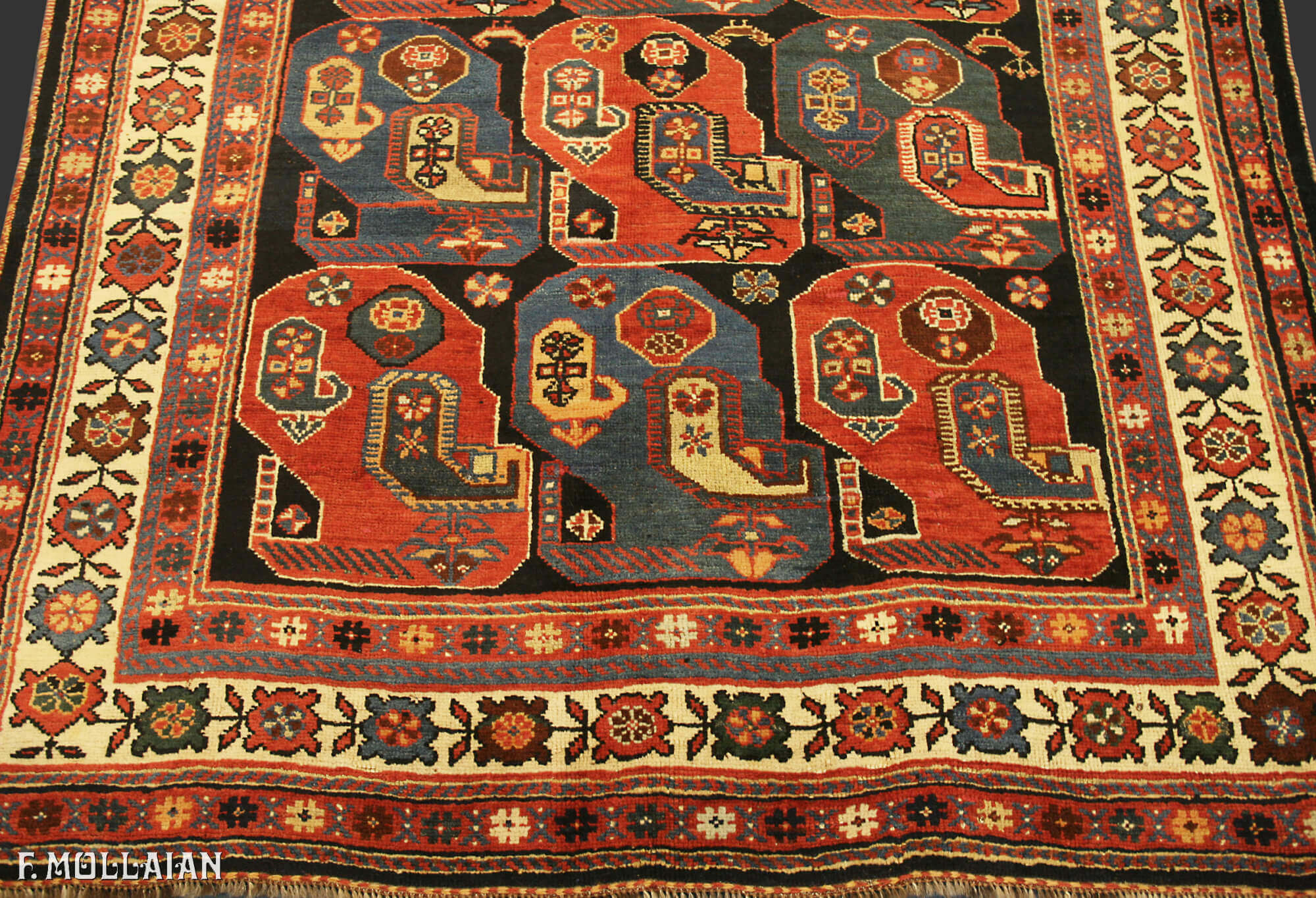 Tappeto Persiano Antico Kamseh n°:66329050